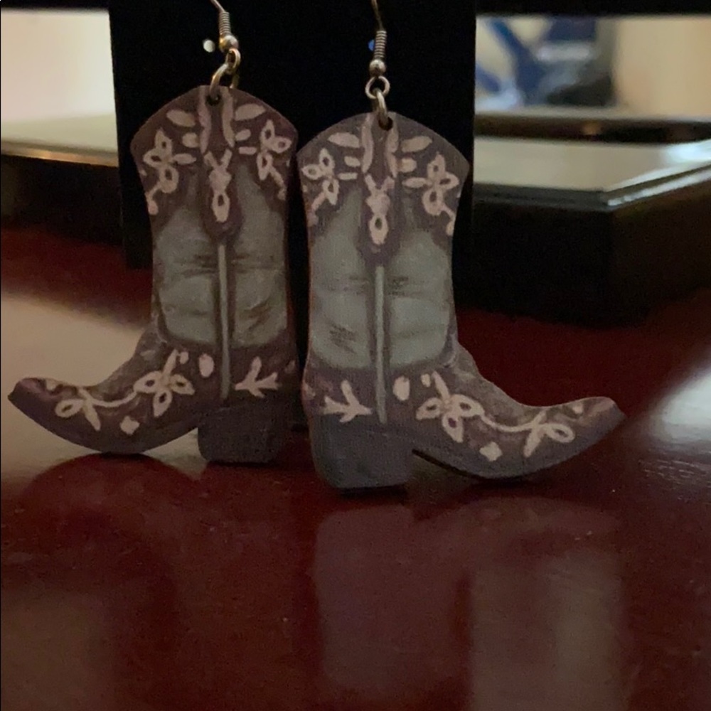 Cowboy Boot Earrings